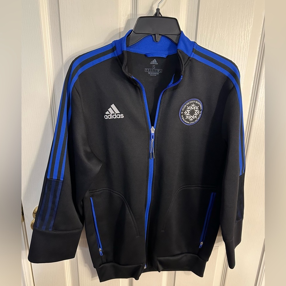 Adidas Track Jacket, Men's Size Small, Perfect Like New, Zipper Side Pockets